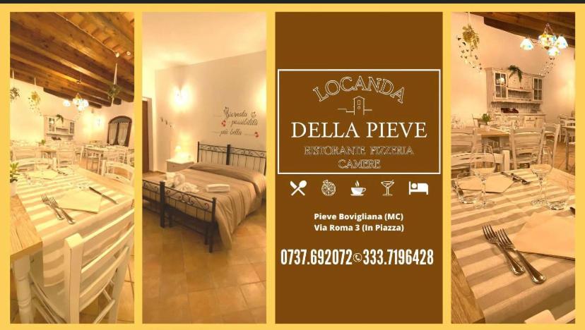 Locanda Della Pieve Pievebovigliana Zewnętrze zdjęcie